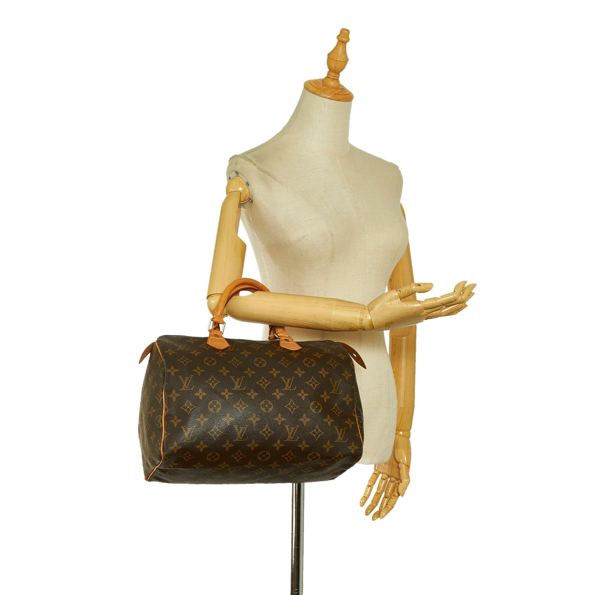 Louis Vuitton Monogram Speedy 30 (SHG-37286)