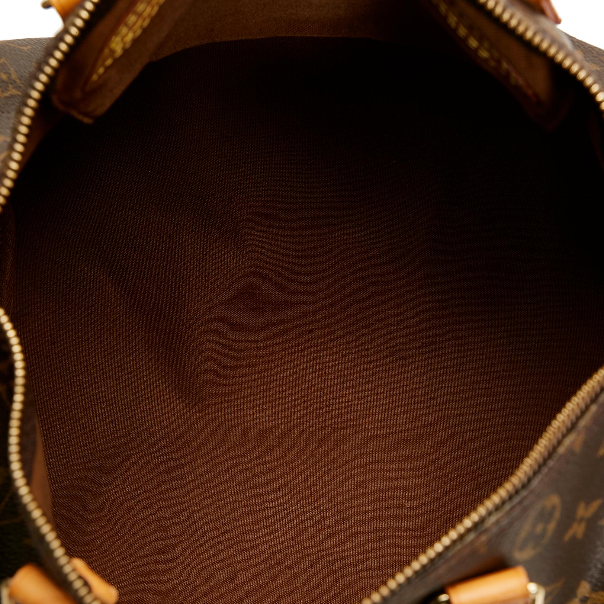 Louis Vuitton Monogram Speedy 30 (SHG-37523)
