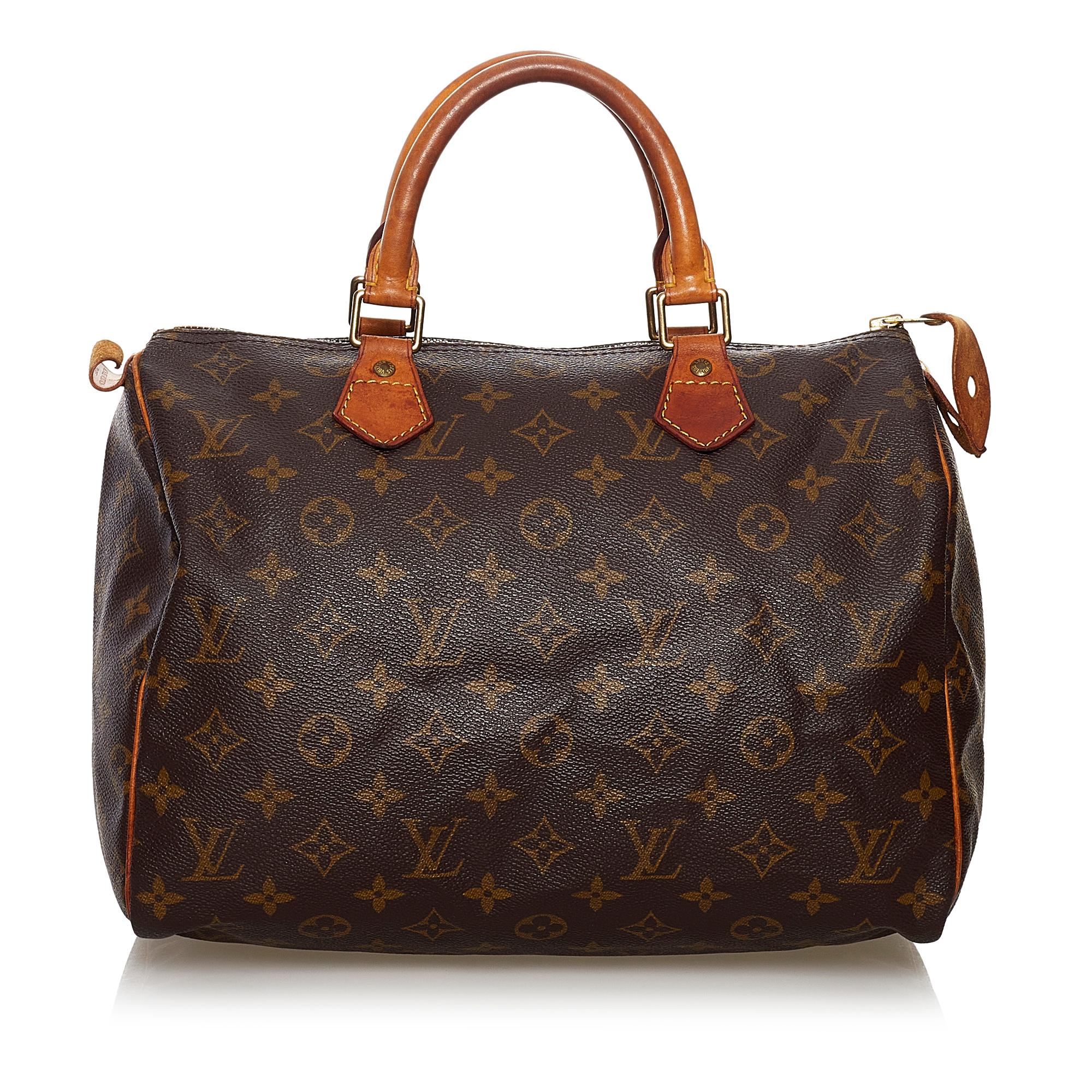 Louis Vuitton Monogram Speedy 30 (SHG-37697)