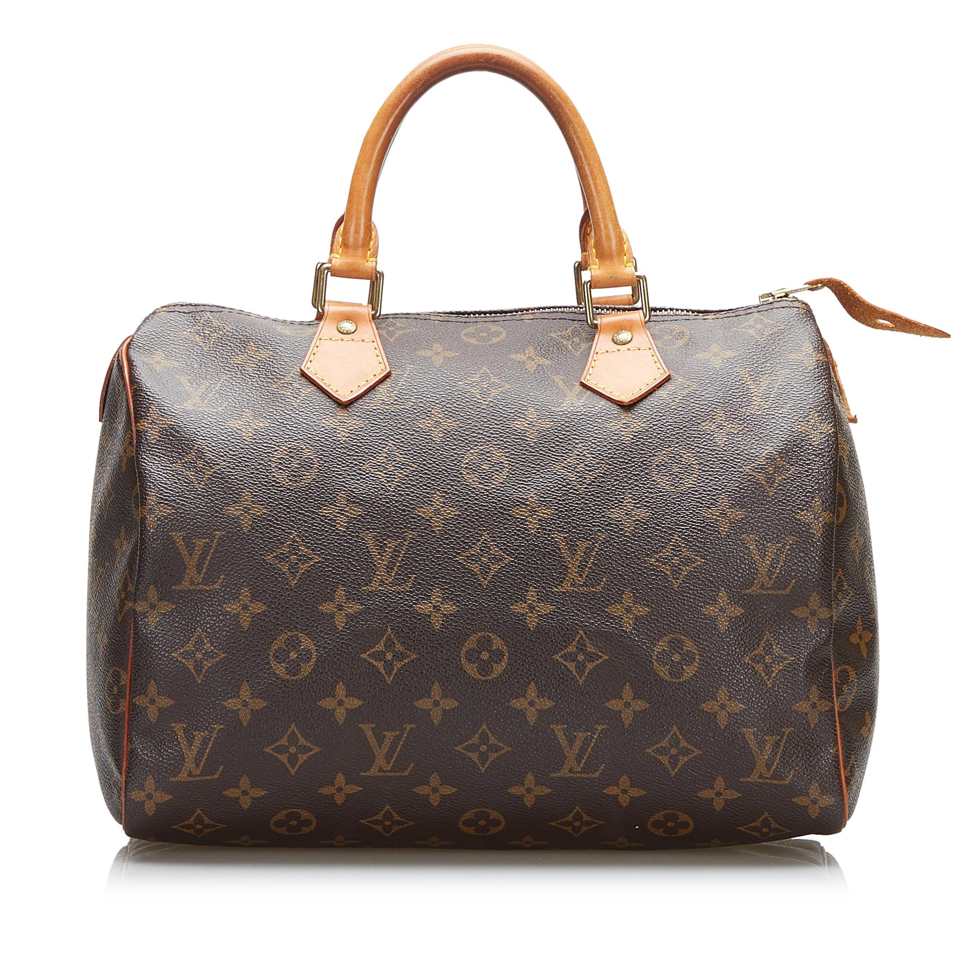 Louis Vuitton Monogram Speedy 30 (SHG-Khdk2V)