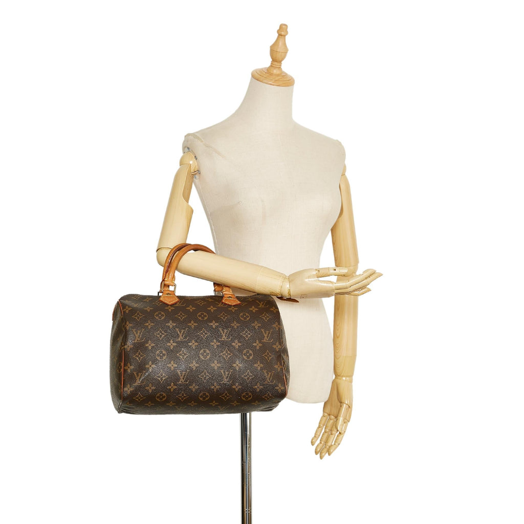 Louis Vuitton Monogram Speedy 30 (SHG-Khdk2V)
