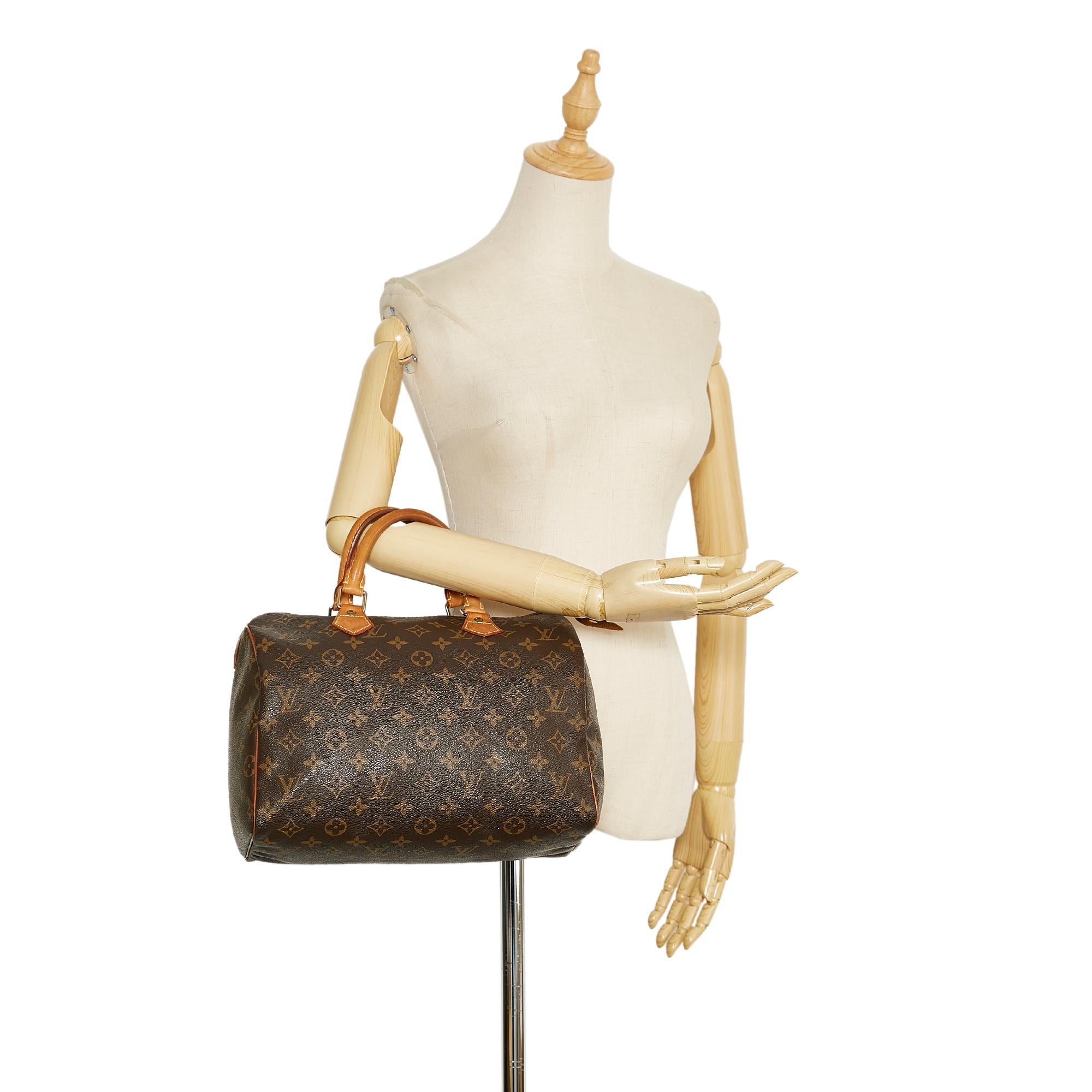 Louis Vuitton Monogram Speedy 30 (SHG-Khdk2V)