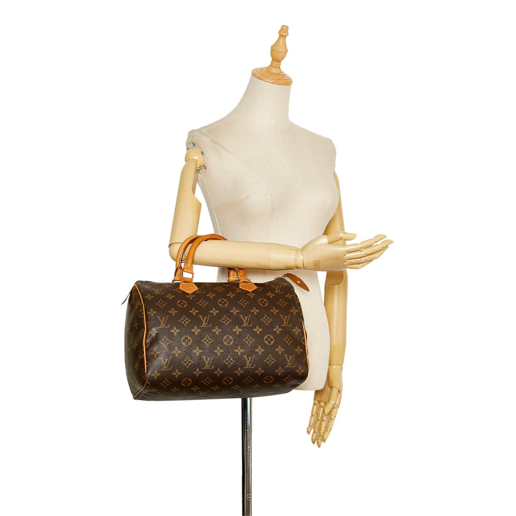 Louis Vuitton Monogram Speedy 30 (SHG-ouXvfY)
