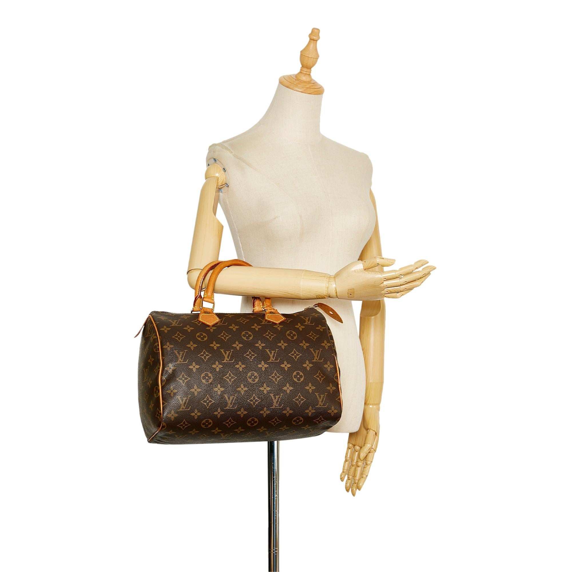 Louis Vuitton Monogram Speedy 30 (SHG-ouXvfY)