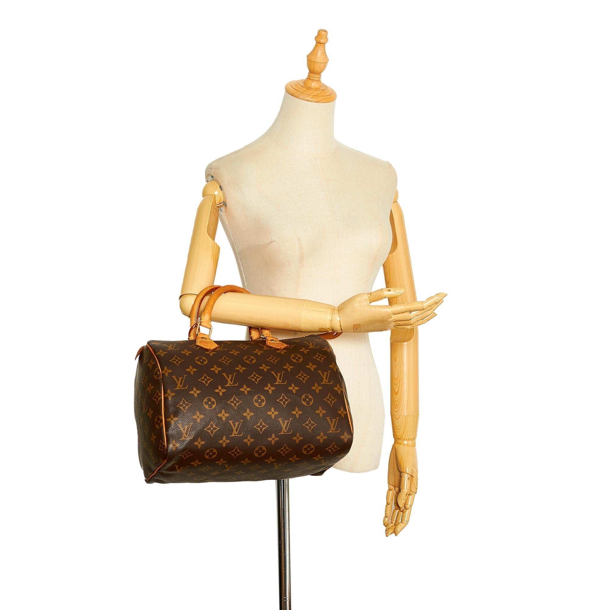Louis Vuitton Monogram Speedy 30 (SHG-h04jpt)