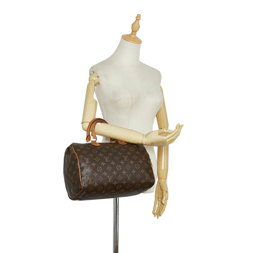 Louis Vuitton Monogram Speedy 30 (SHG-tSKgYP)