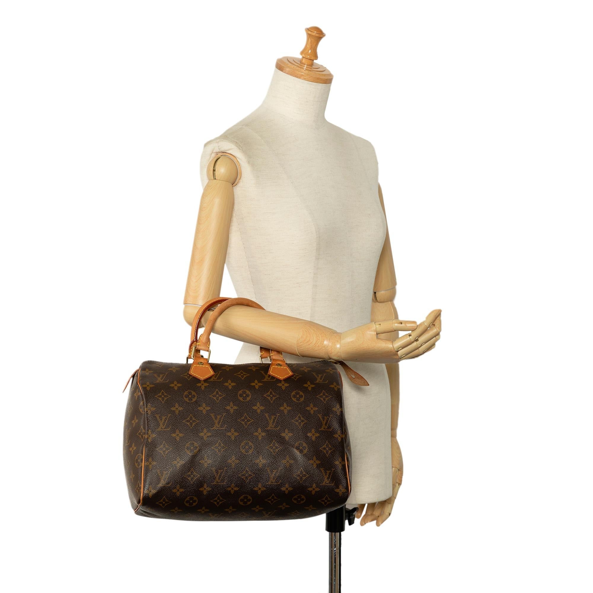 Louis Vuitton Monogram Speedy 30 (SHG-HYD7Iv)