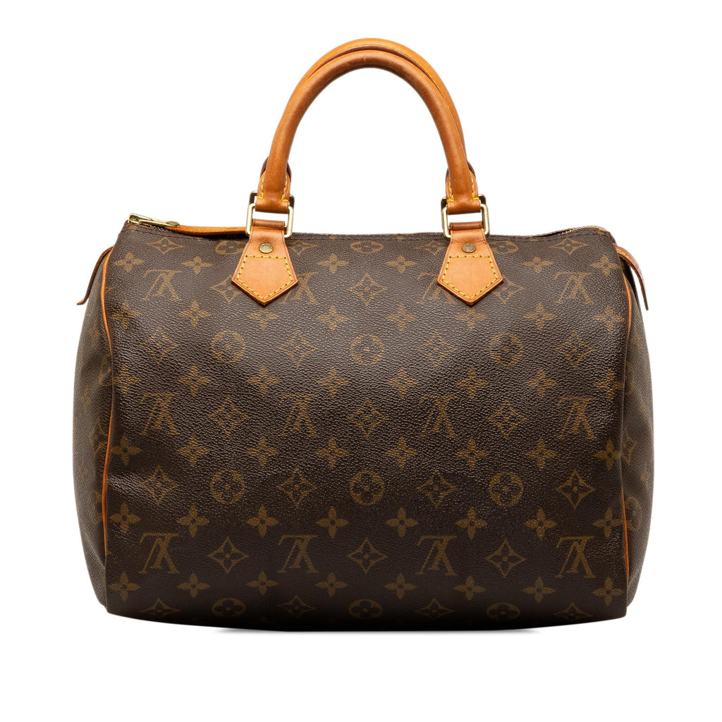 Louis Vuitton Monogram Speedy 30 (SHG-pOP08S)