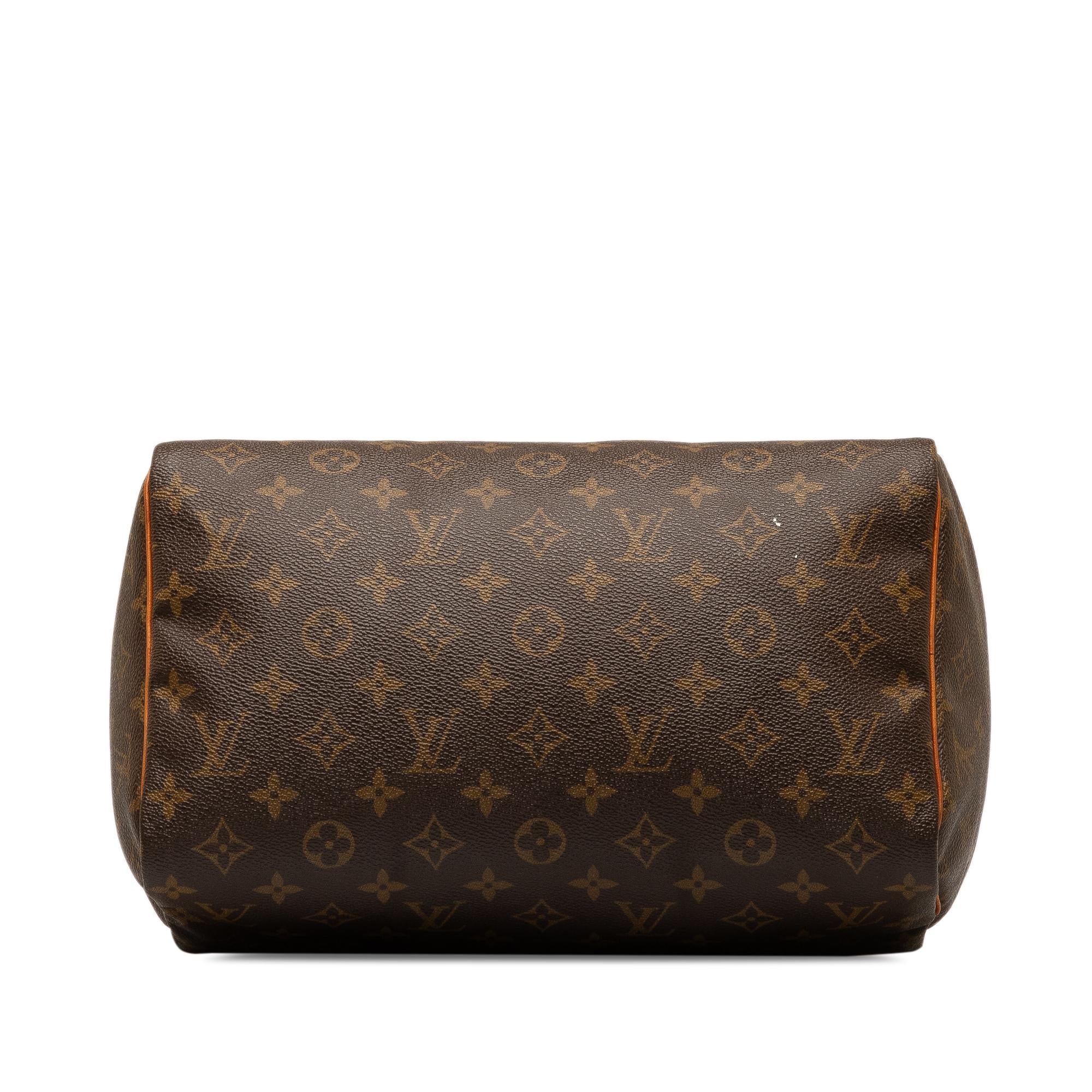 Louis Vuitton Monogram Speedy 30 (SHG-pOP08S)