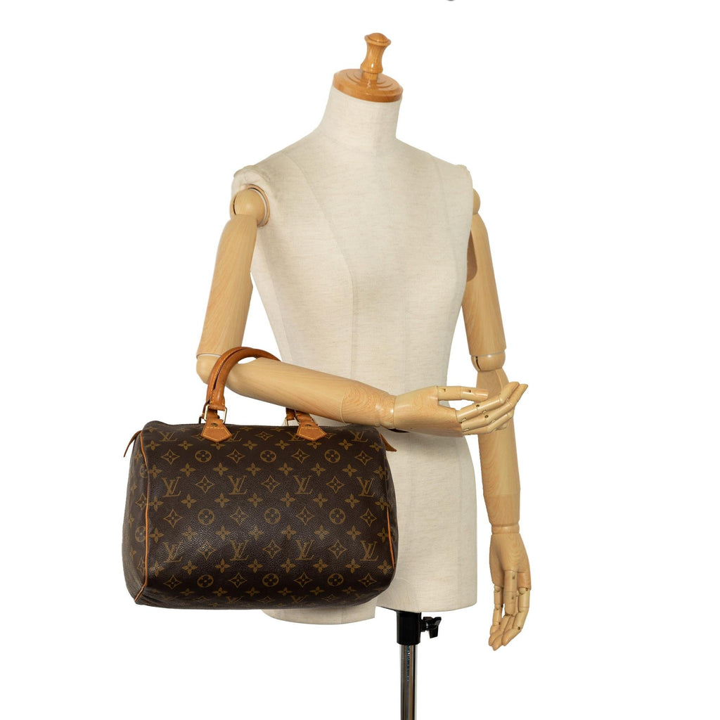 Louis Vuitton Monogram Speedy 30 (SHG-Ls3si9)