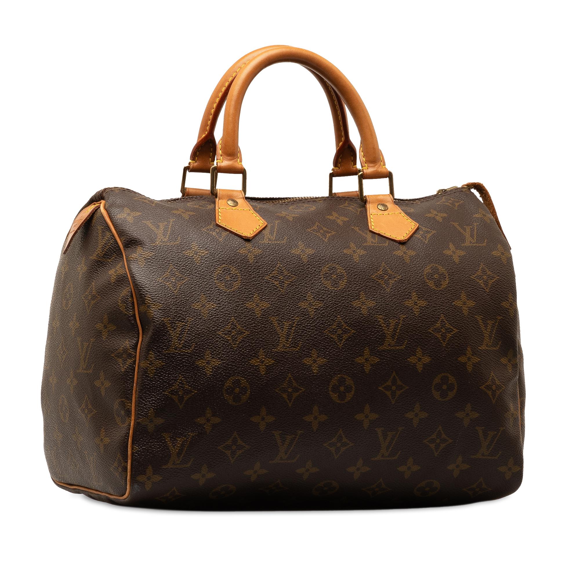 Louis Vuitton Monogram Speedy 30 (SHG-TEAef1)