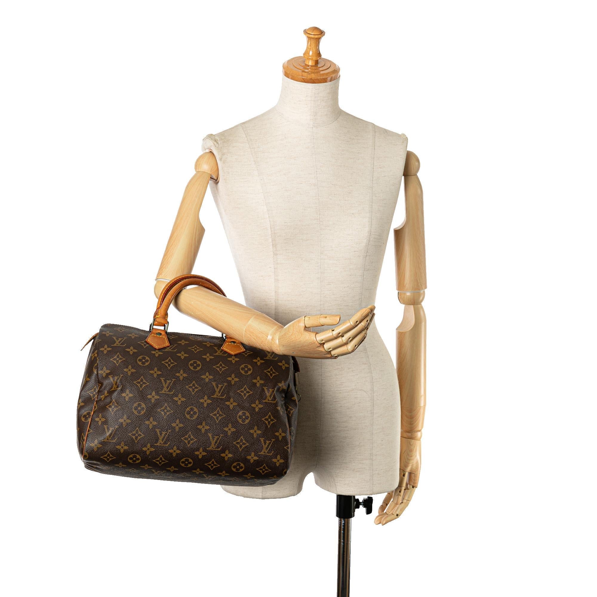 Louis Vuitton Monogram Speedy 30 (SHG-19VP5q)