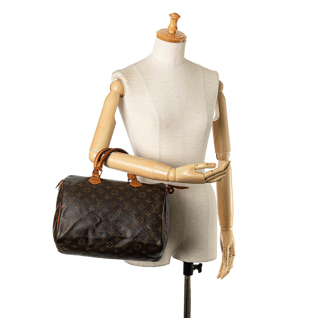 Louis Vuitton Monogram Speedy 30 (SHG-bPYAUu)