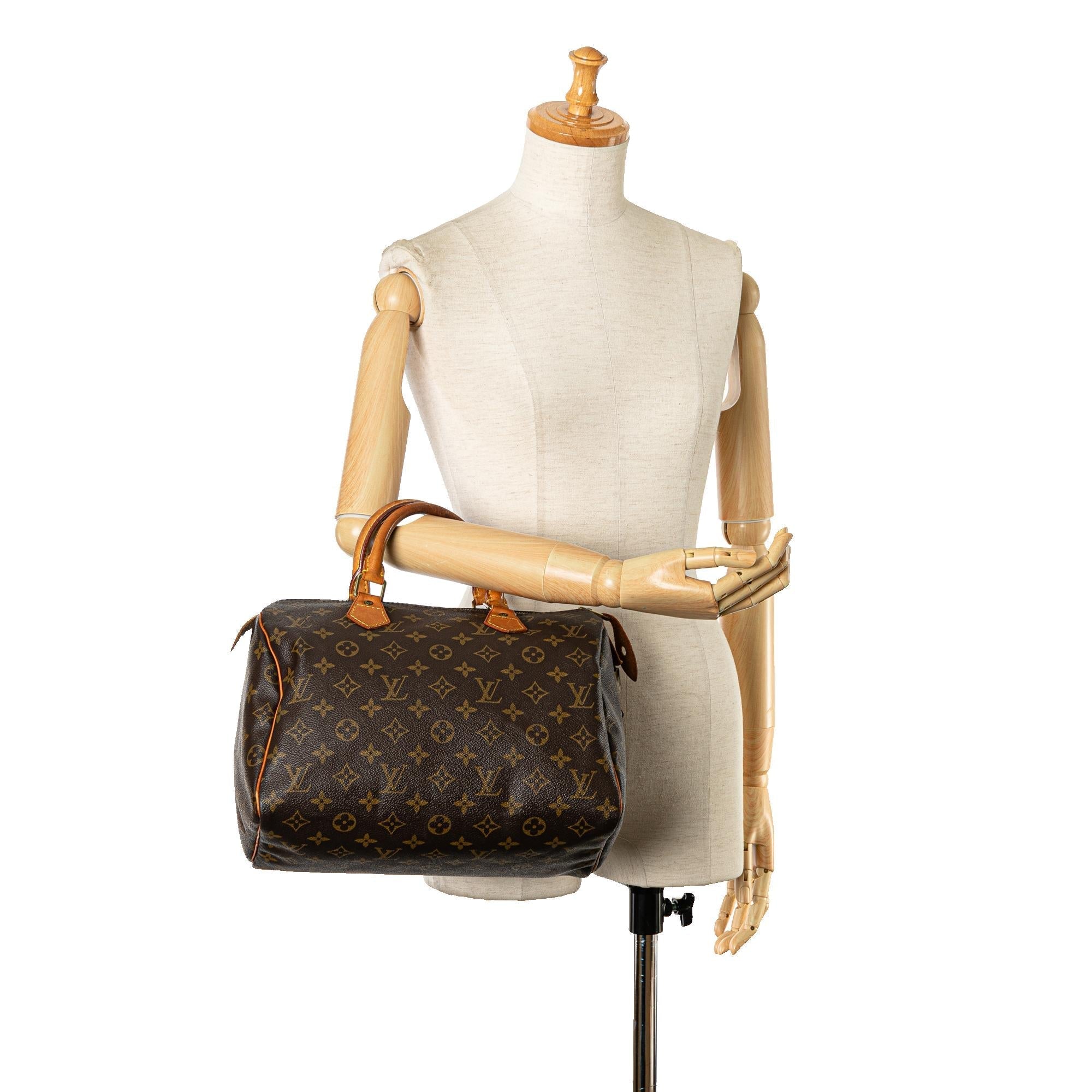 Louis Vuitton Monogram Speedy 30 (SHG-jjMExQ)