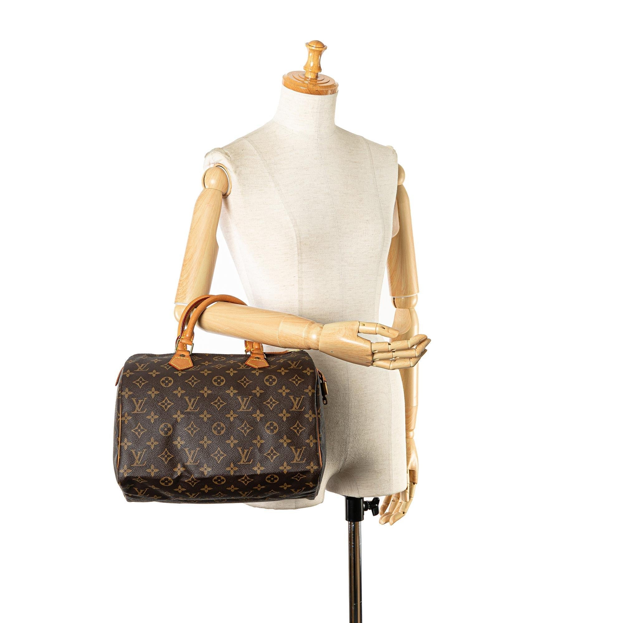 Louis Vuitton Monogram Speedy 30 (SHG-7igD23)