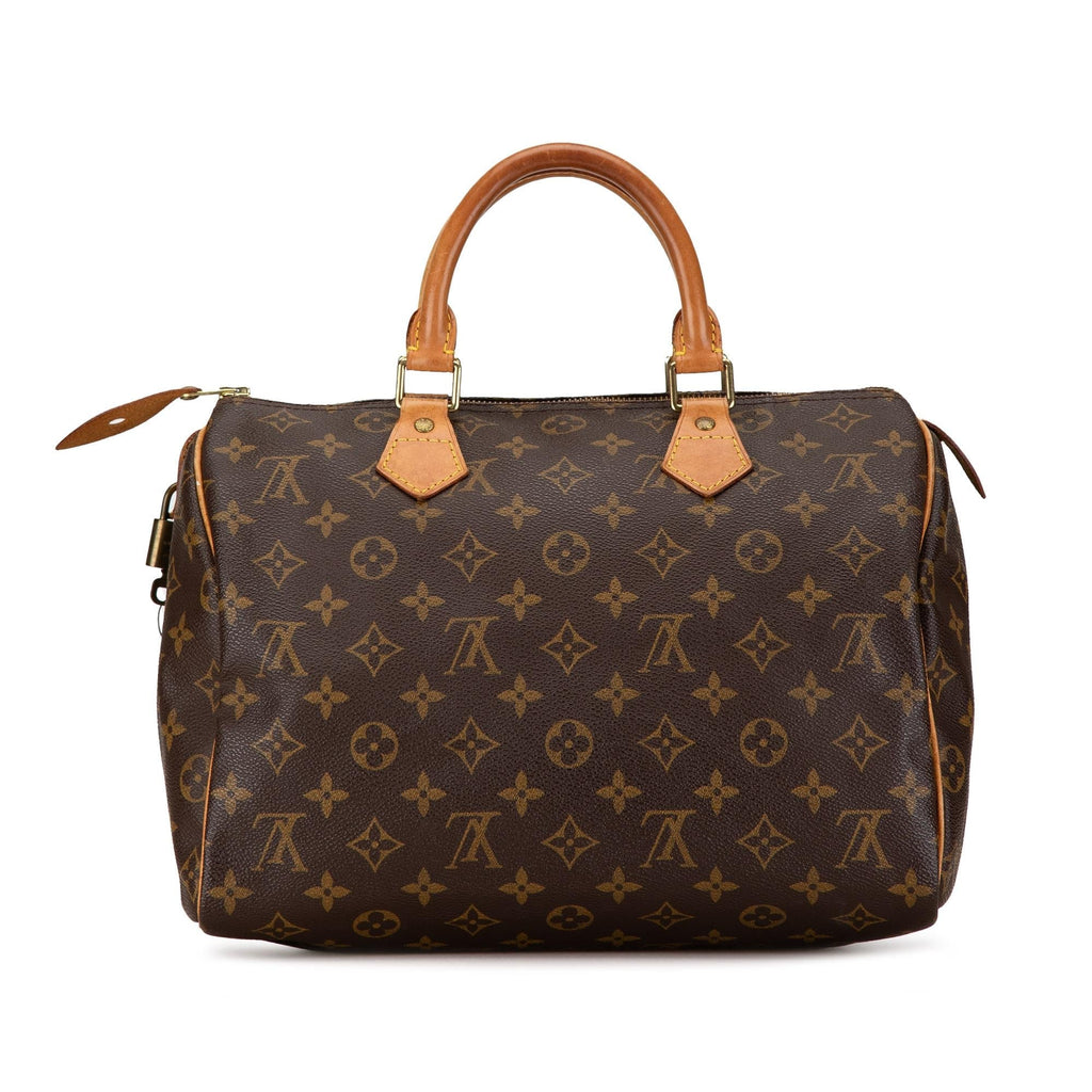 Louis Vuitton Monogram Speedy 30 (SHG-Lu6SSP)
