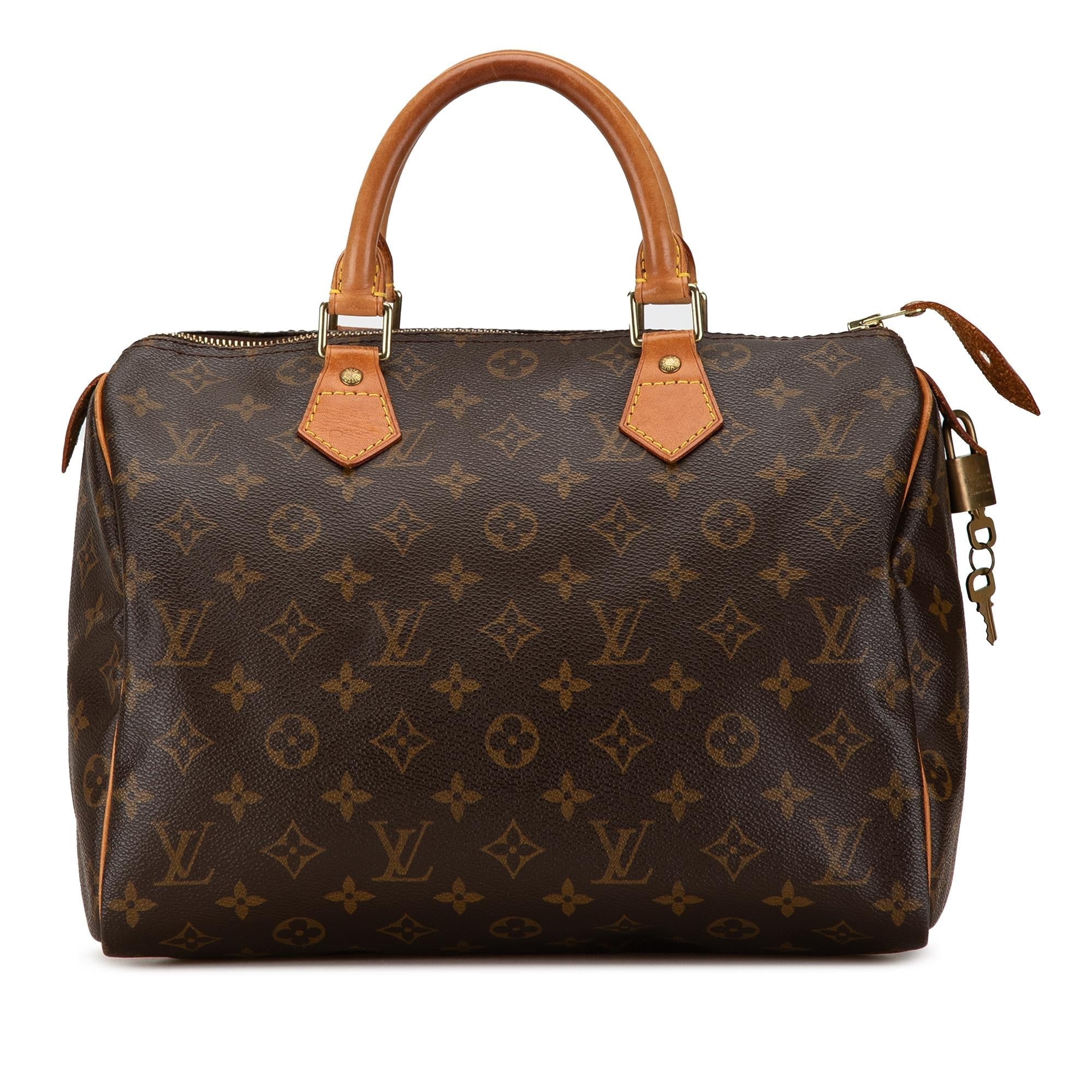 Louis Vuitton Monogram Speedy 30 (SHG-Kh1ENh)