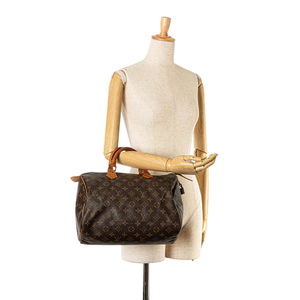 Louis Vuitton Monogram Speedy 30 (SHG-IPBLTi)