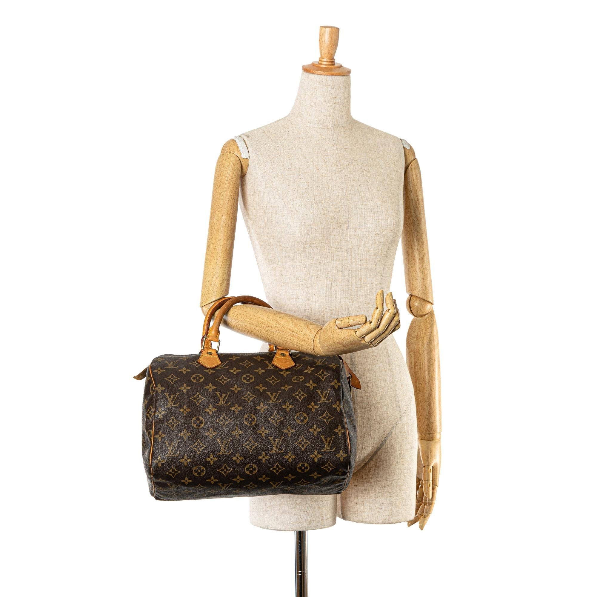 Louis Vuitton Monogram Speedy 30 (SHG-nDzzlF)
