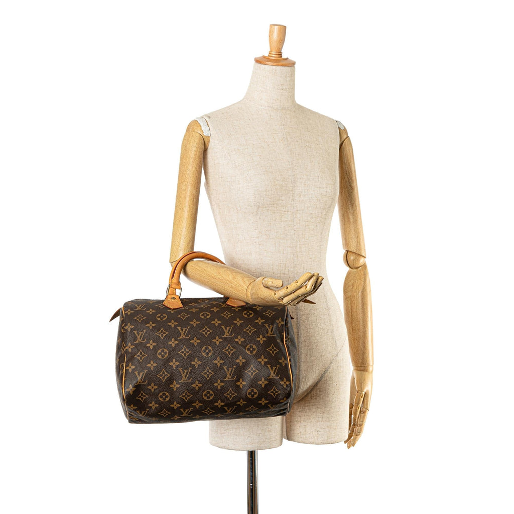 Louis Vuitton Monogram Speedy 30 (SHG-A6Czv9)