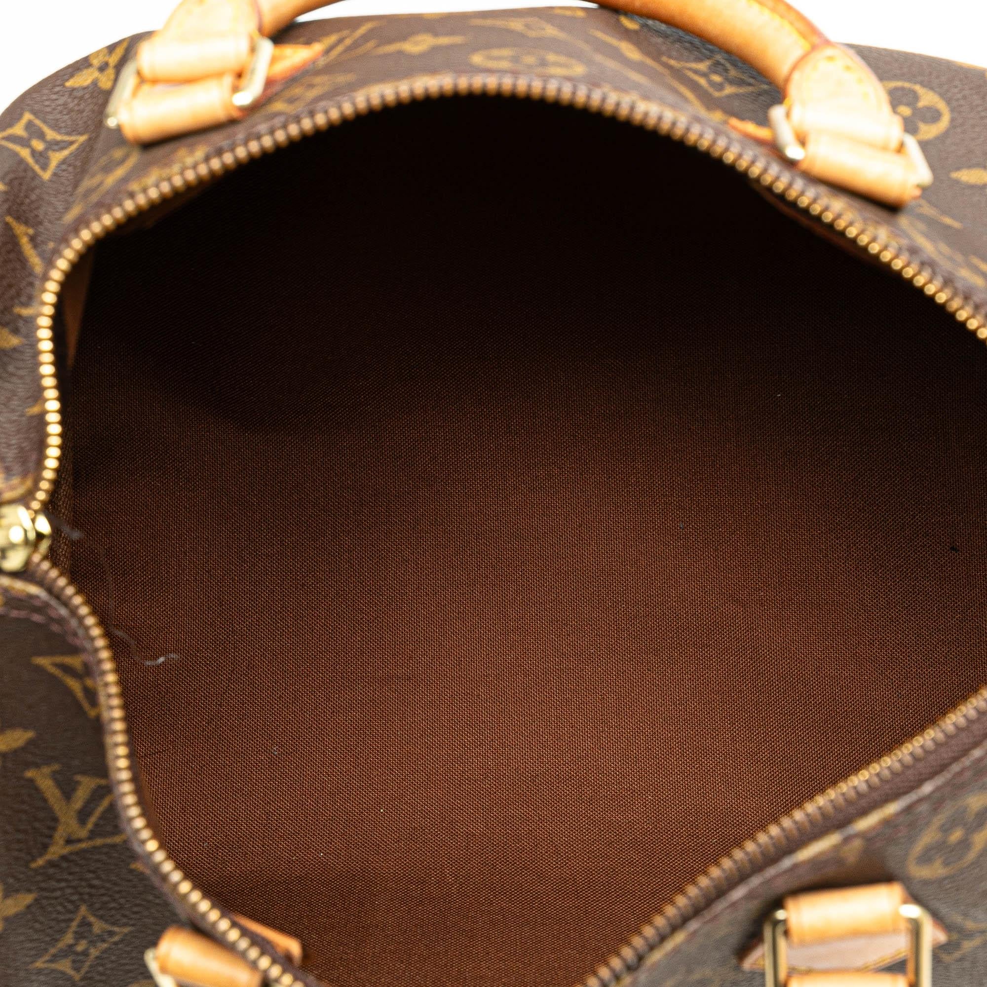 Louis Vuitton Monogram Speedy 30 (SHG-218H7V)