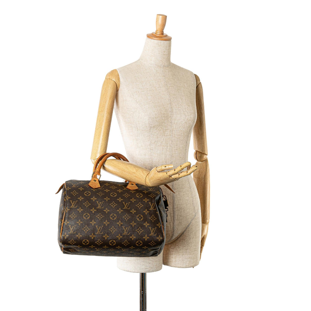 Louis Vuitton Monogram Speedy 30 (SHG-cV3HO7)