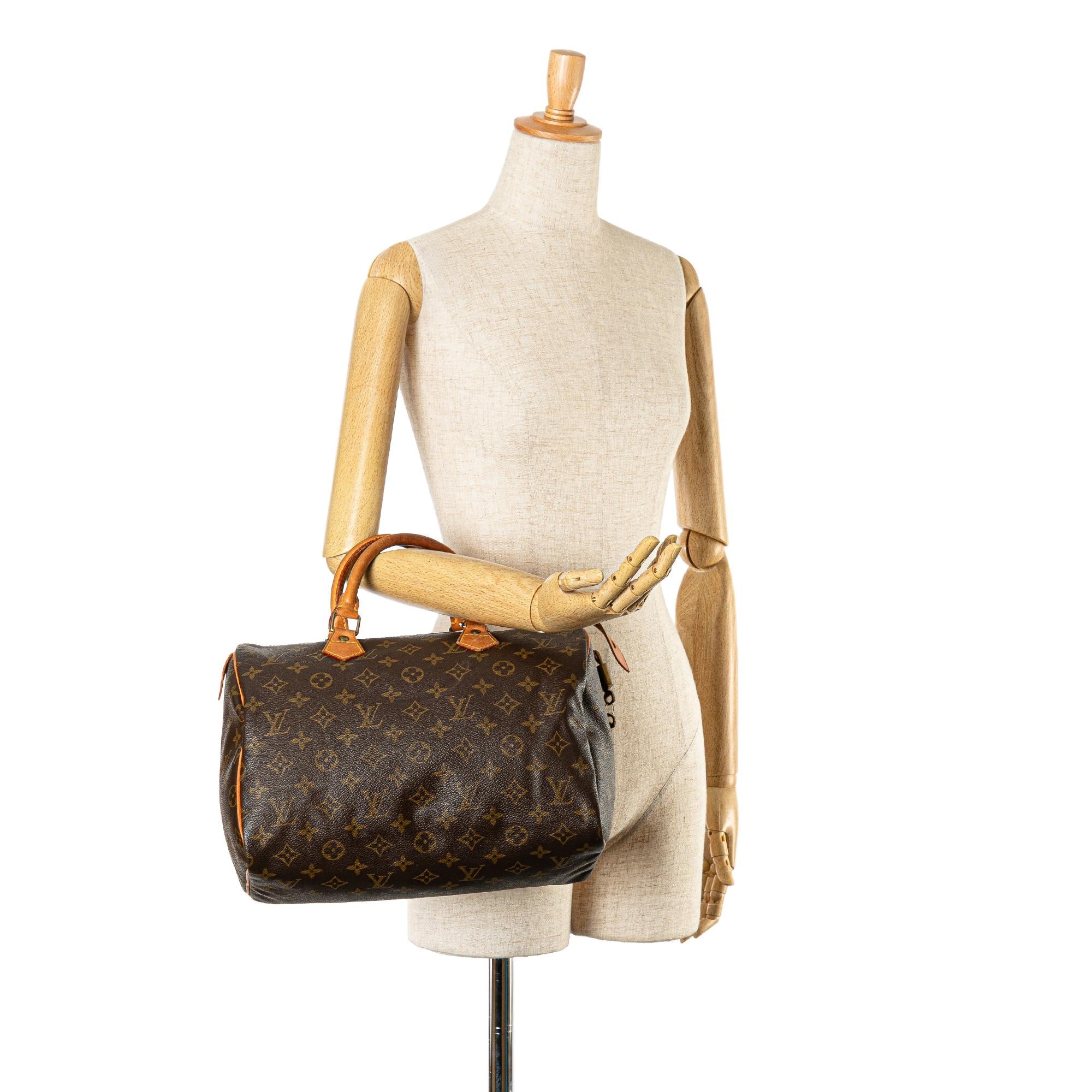 Louis Vuitton Monogram Speedy 30 (SHG-1g8Knb)