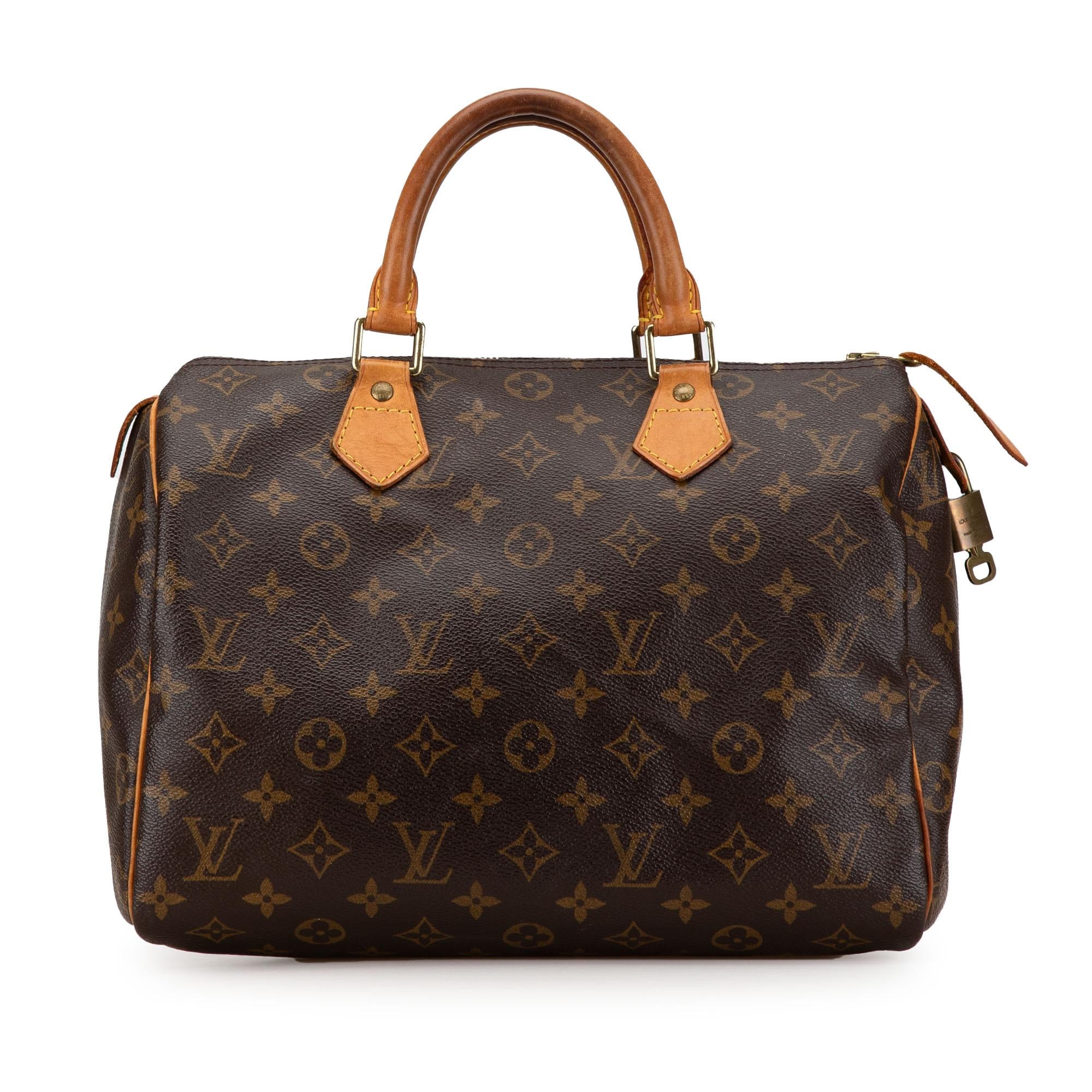 Louis Vuitton Monogram Speedy 30 (SHG-BAgX02)