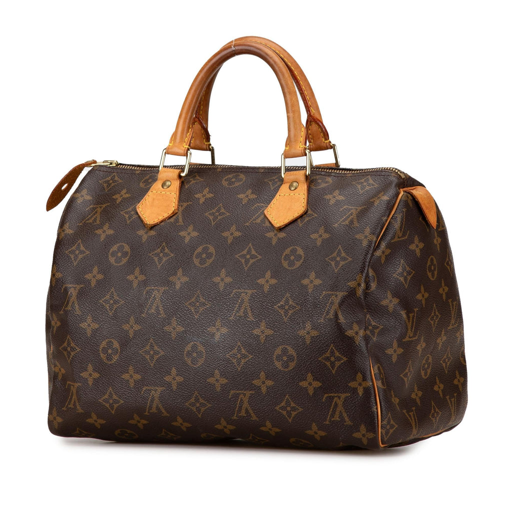 Louis Vuitton Monogram Speedy 30 (SHG-BAgX02)