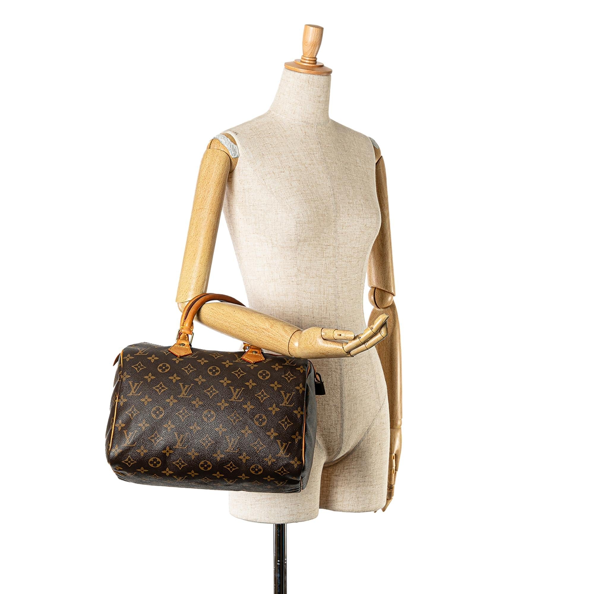Louis Vuitton Monogram Speedy 30 (SHG-gSeH4V)