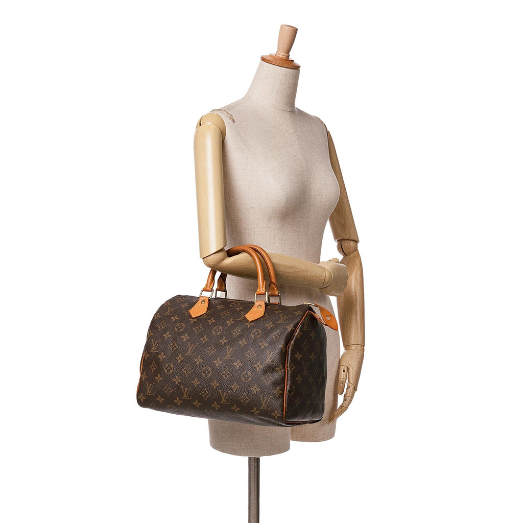Louis Vuitton Monogram Speedy 30 (SHG-YYitXJ)