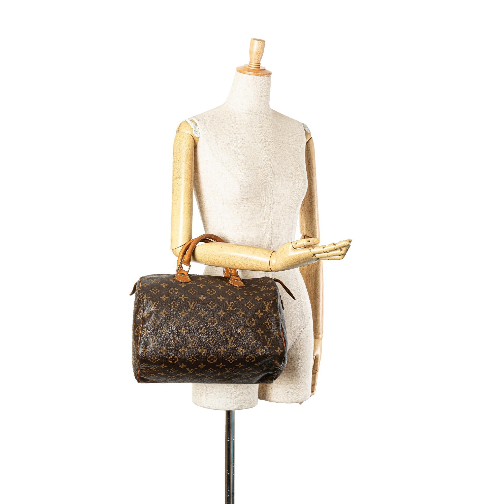 Louis Vuitton Monogram Speedy 30 (SHG-HPvw7O)