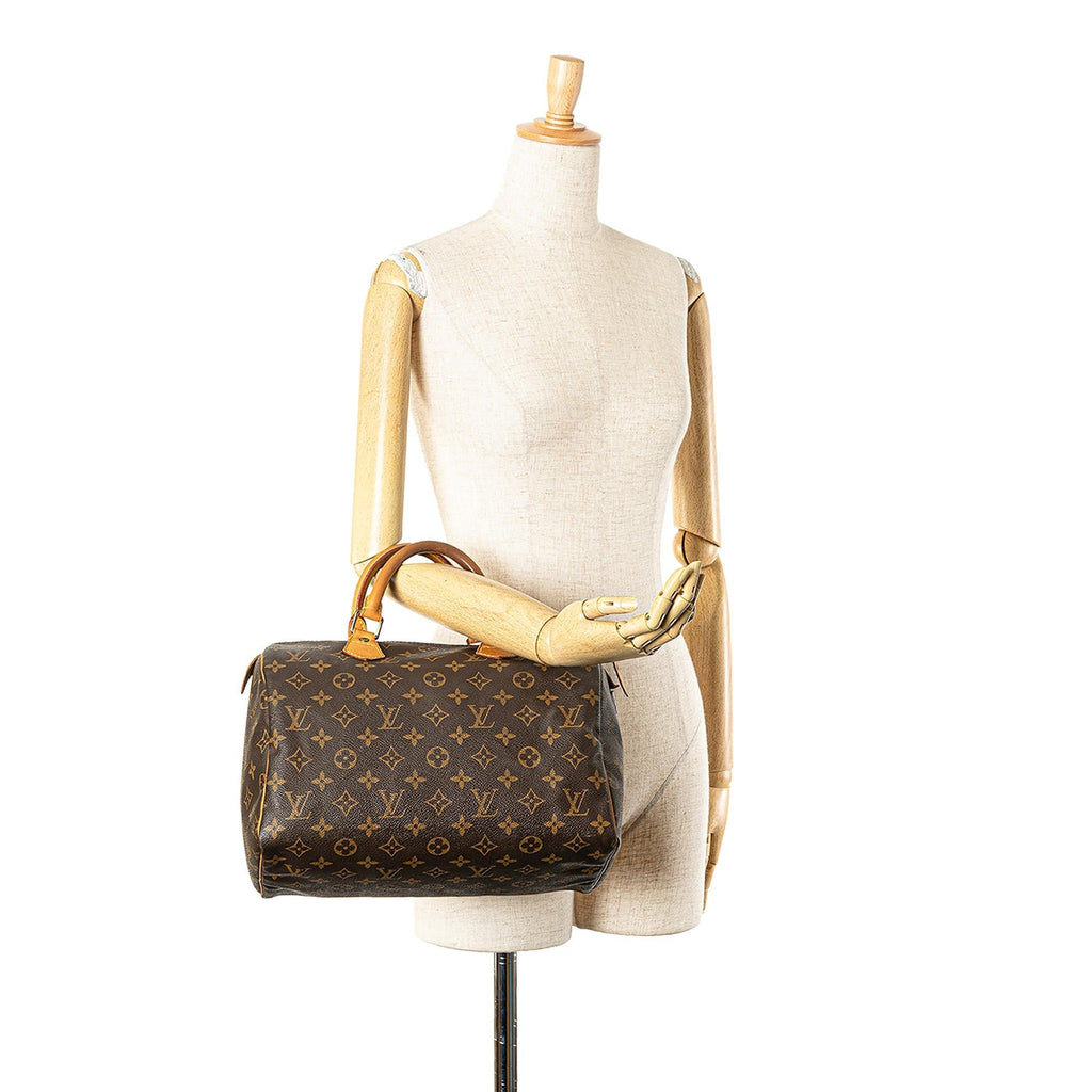 Louis Vuitton Monogram Speedy 30 (SHG-piGzyS)
