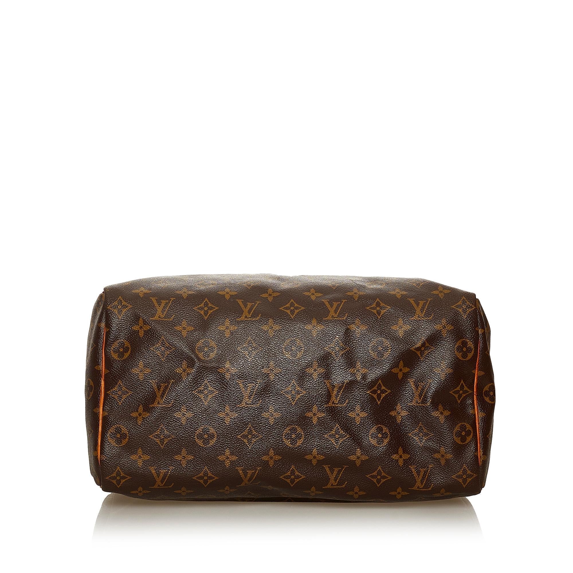Louis Vuitton Monogram Speedy 35 (SHG-28795)