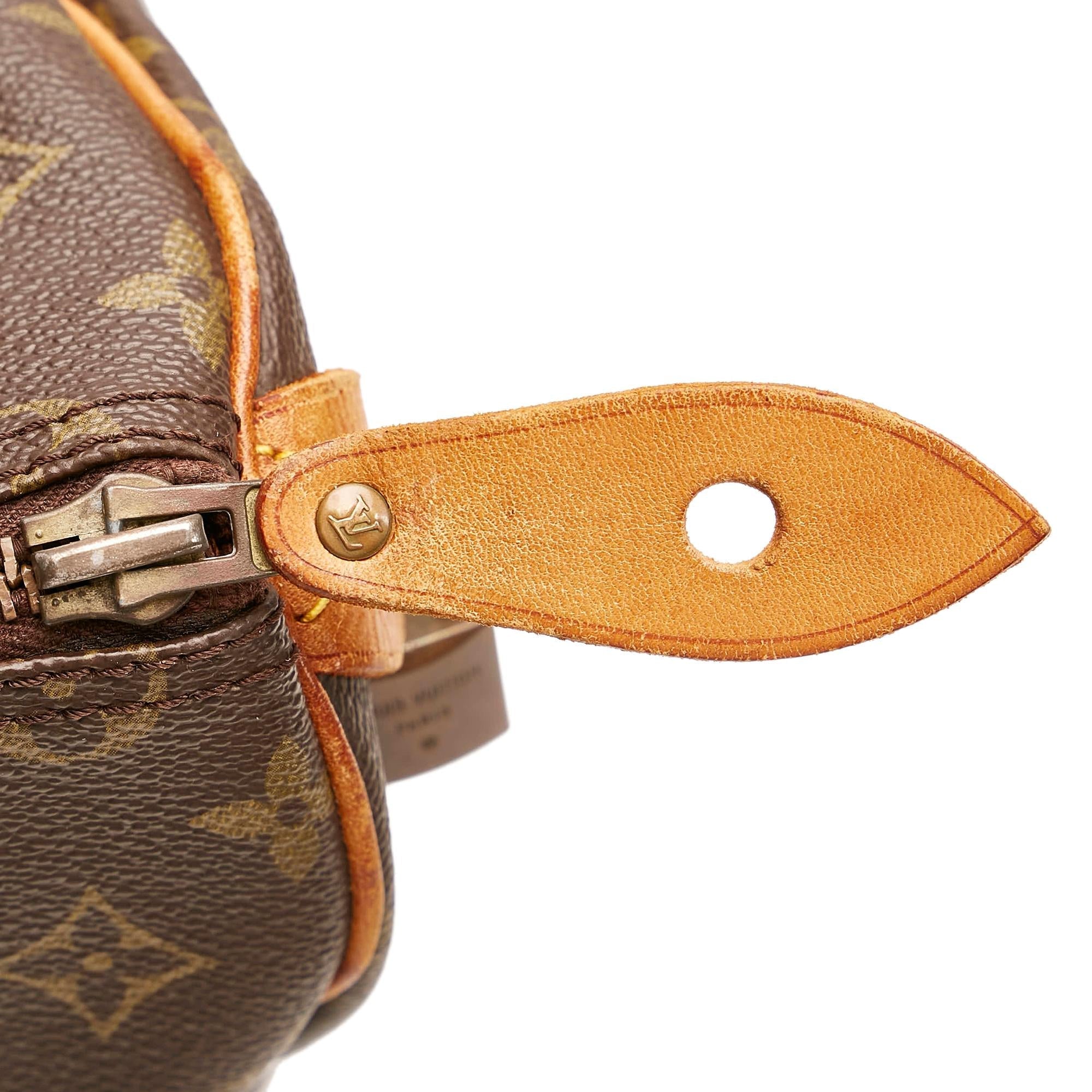 Louis Vuitton Monogram Speedy 35 (SHG-30847)