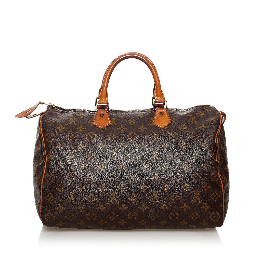 Louis Vuitton Monogram Speedy 35 (SHG-30986)