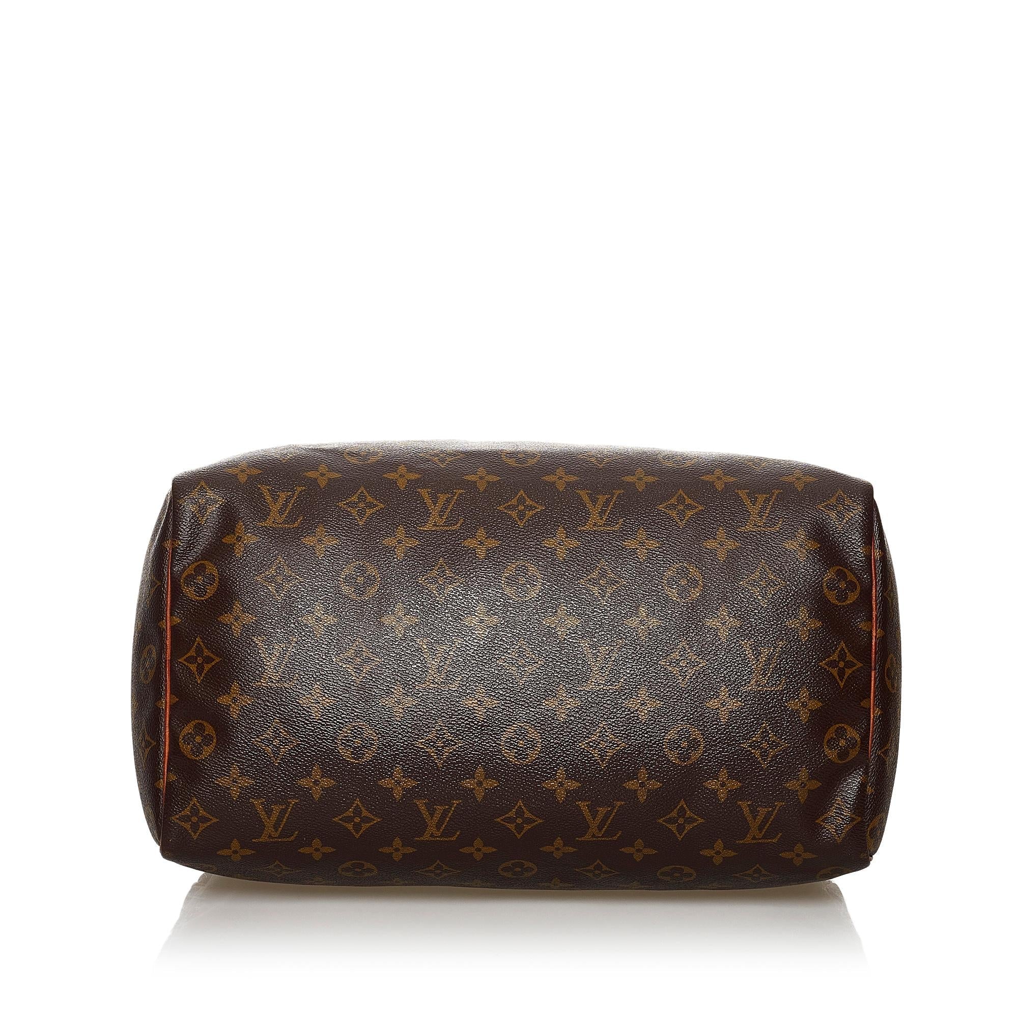Louis Vuitton Monogram Speedy 35 (SHG-30986)