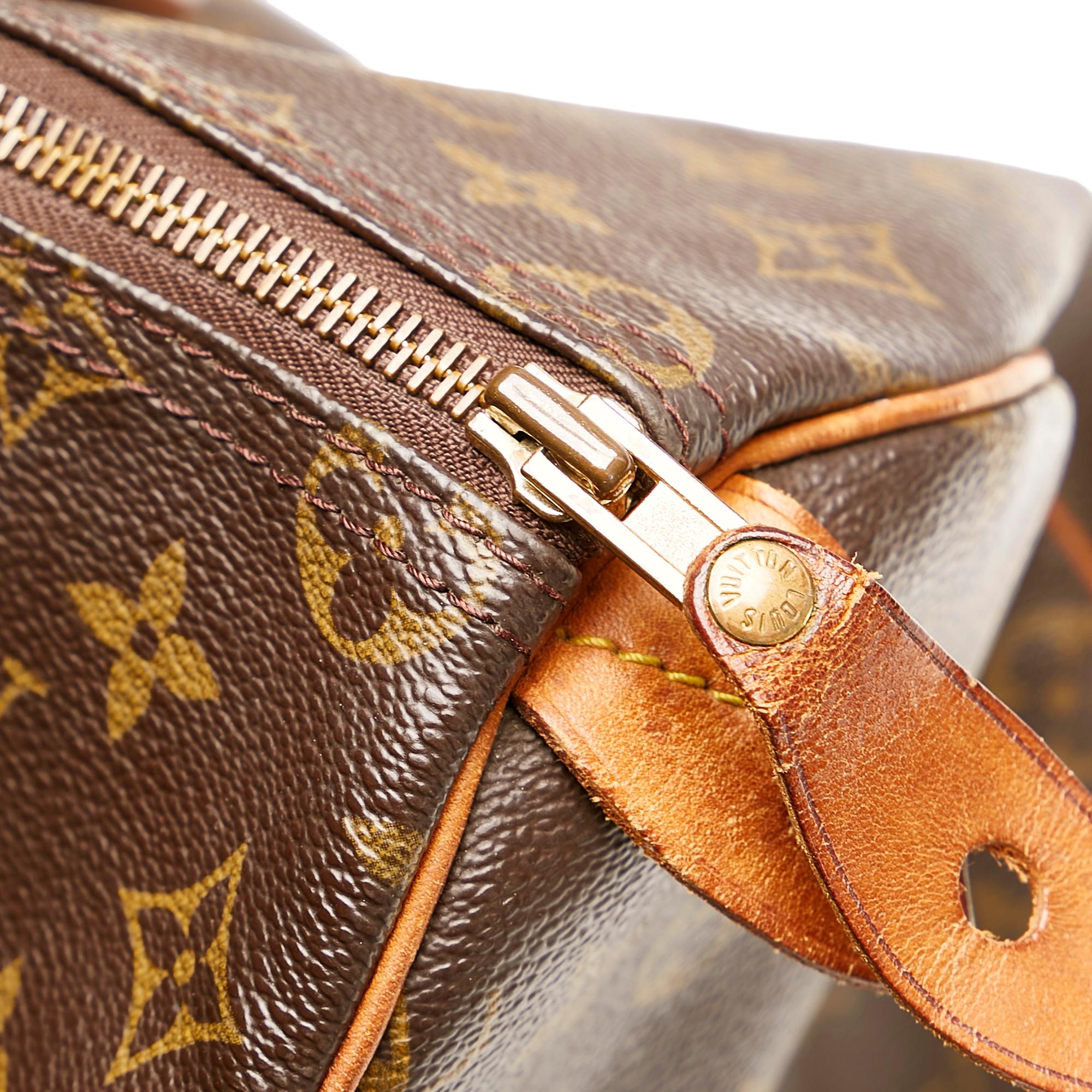 Louis Vuitton Monogram Speedy 35 (SHG-30986)
