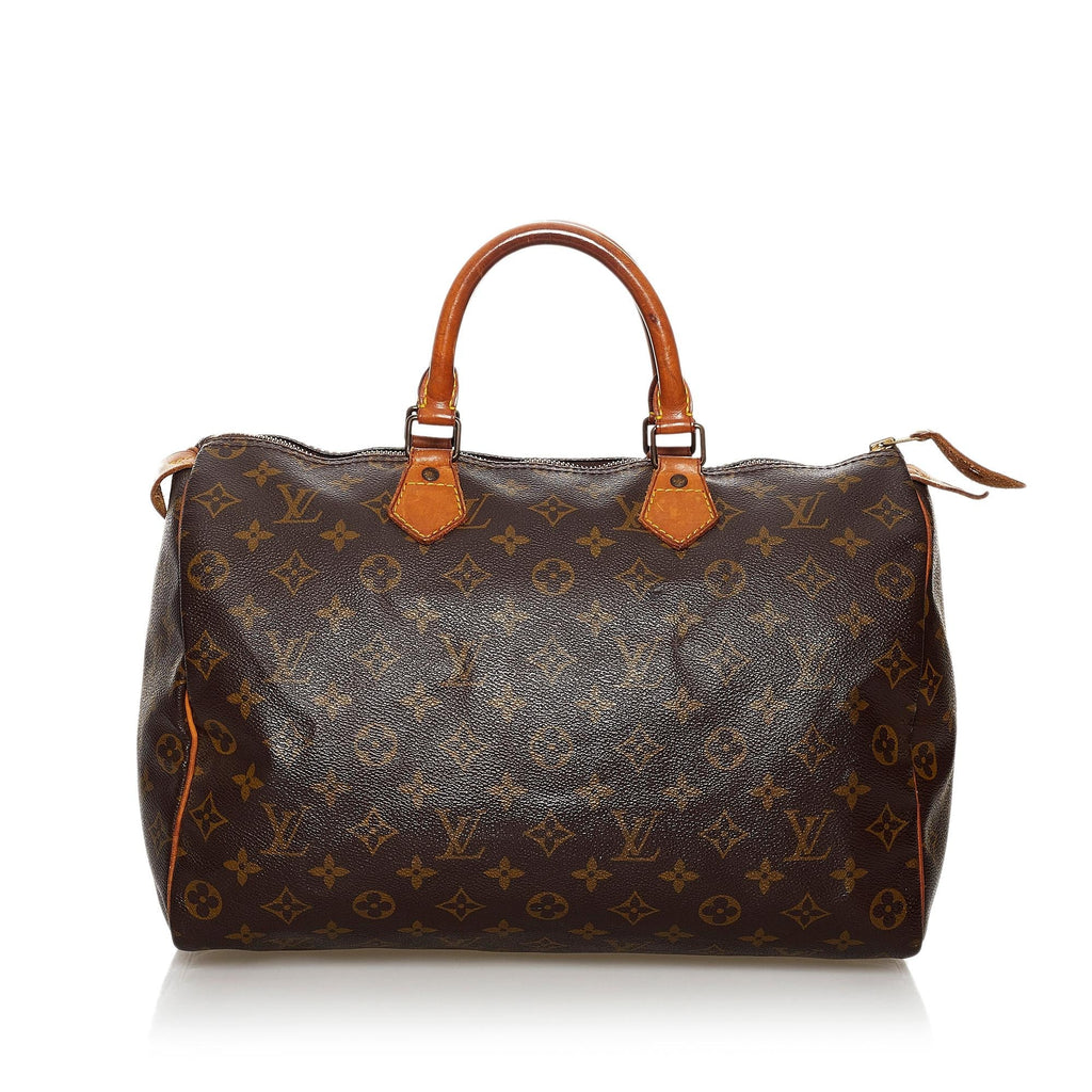 Louis Vuitton Monogram Speedy 35 (SHG-30986)