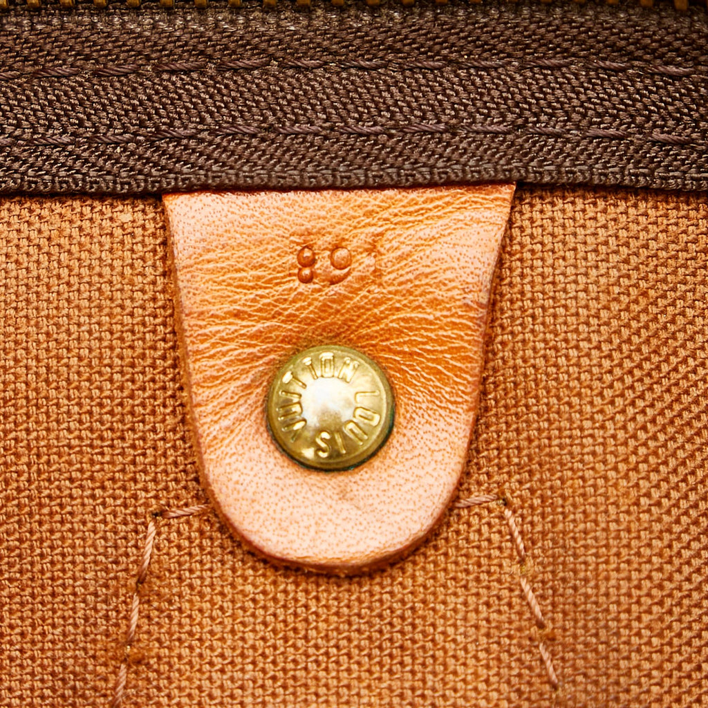 Louis Vuitton Monogram Speedy 35 (SHG-32561)