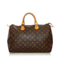 Louis Vuitton Monogram Speedy 35 (SHG-35203)