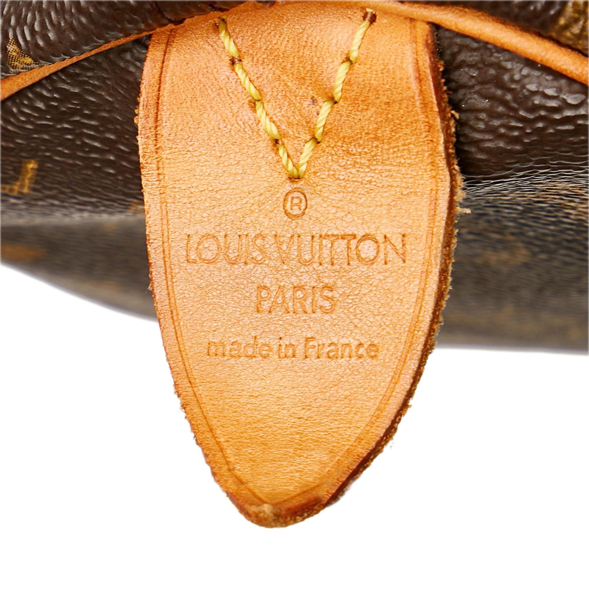 Louis Vuitton Monogram Speedy 35 (SHG-35203)