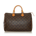Louis Vuitton Monogram Speedy 35 (SHG-35552)