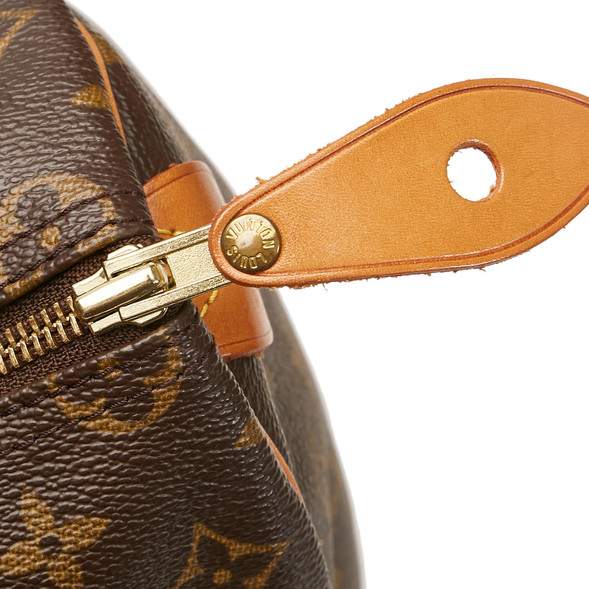 Louis Vuitton Monogram Speedy 35 (SHG-35645)