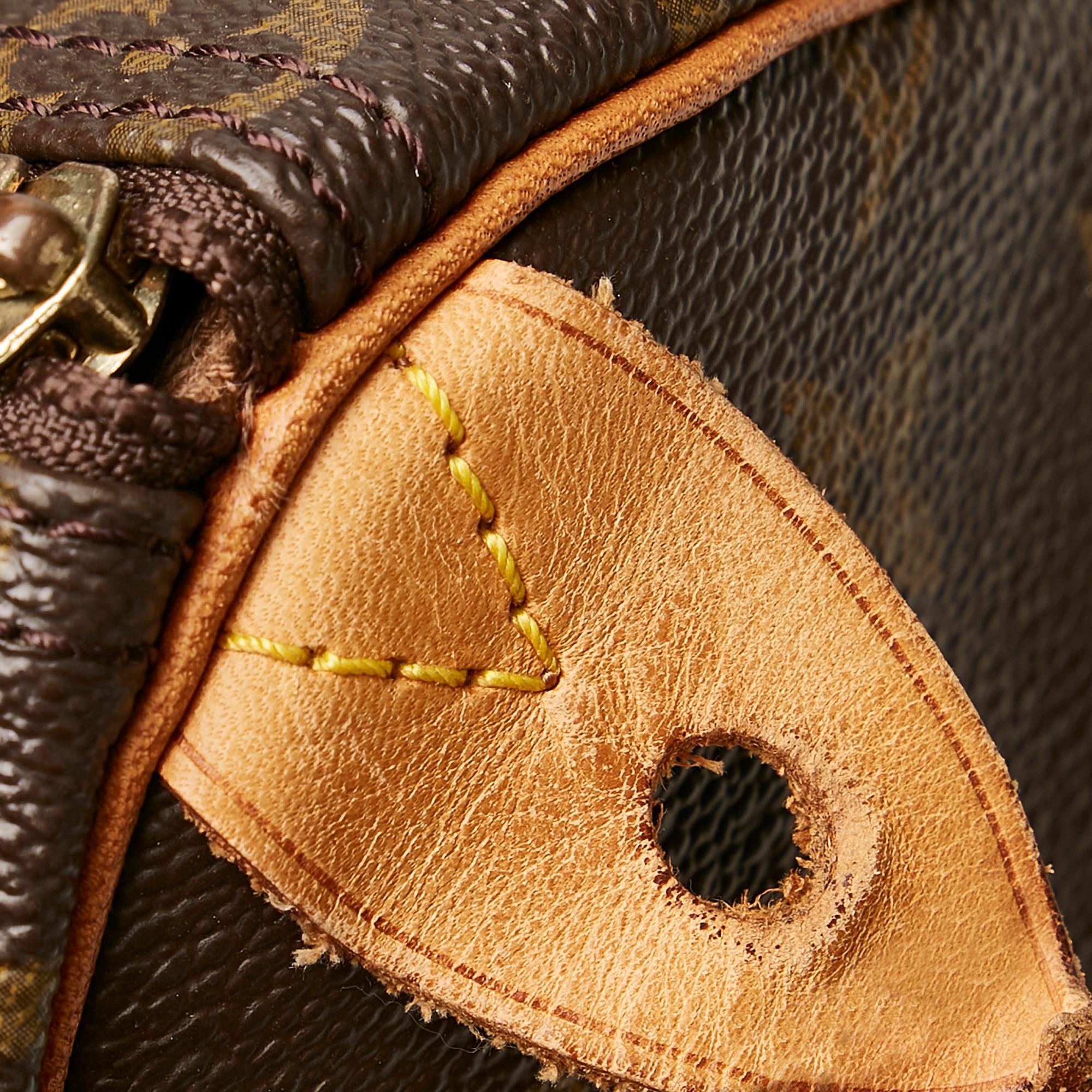 Louis Vuitton Monogram Speedy 35 (SHG-36749)