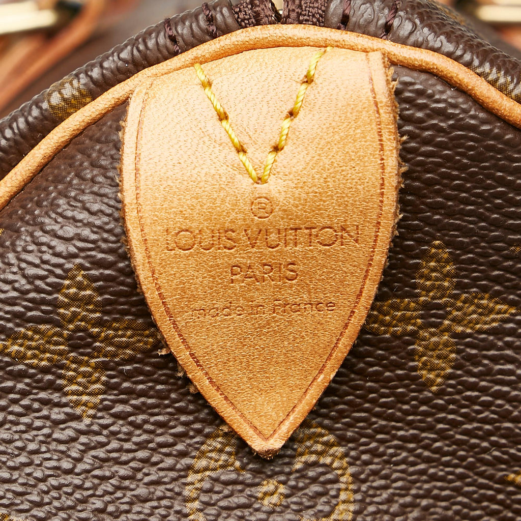Louis Vuitton Monogram Speedy 35 (SHG-36749)
