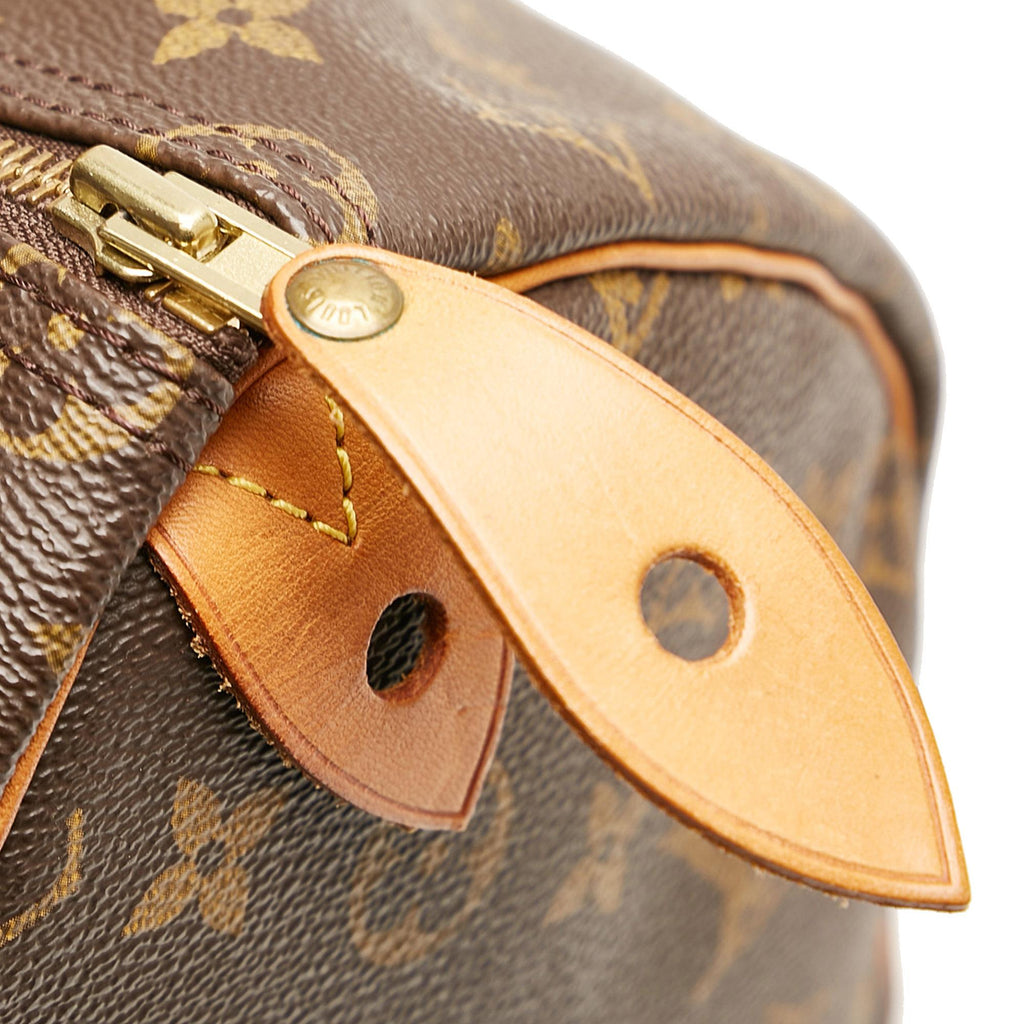 Louis Vuitton Monogram Speedy 35 (SHG-36868)