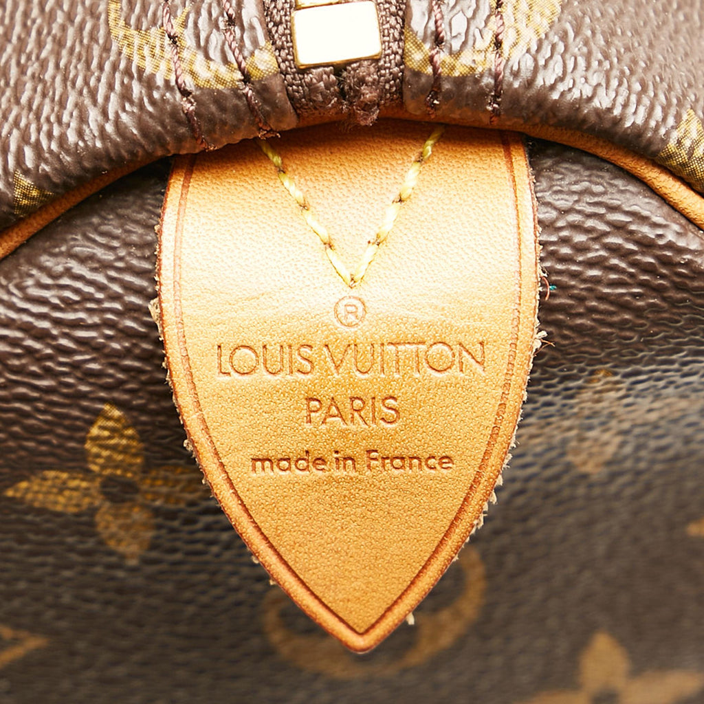 Louis Vuitton Monogram Speedy 35 (SHG-36868)