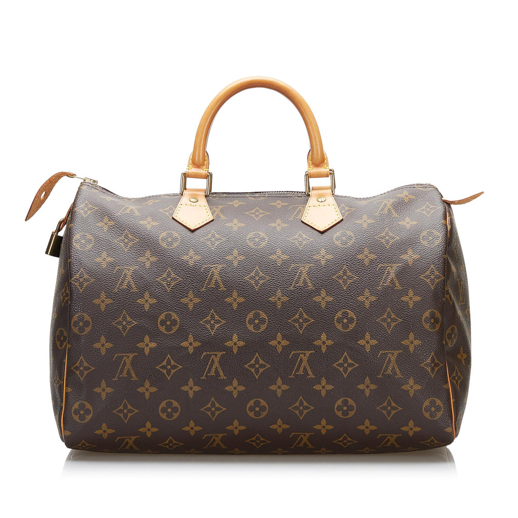 Louis Vuitton Monogram Speedy 35 (SHG-36881)