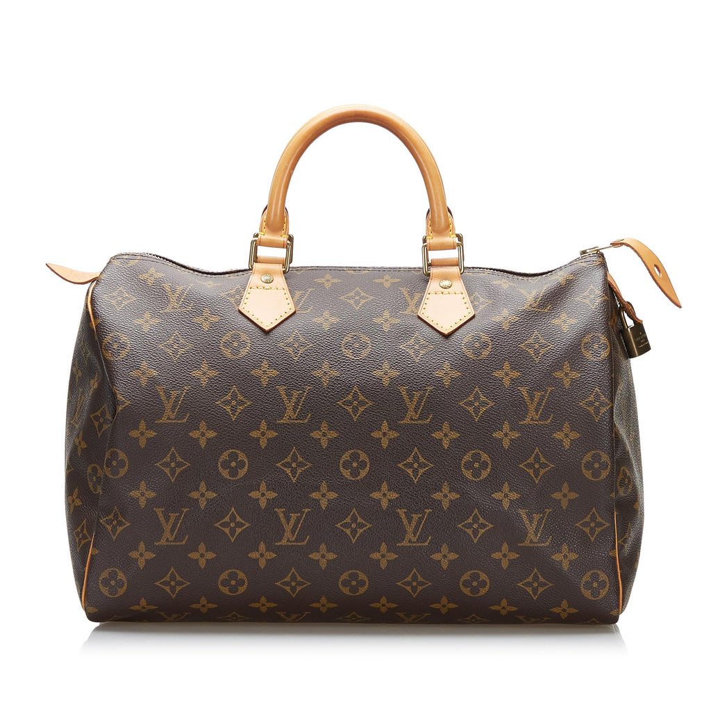 Louis Vuitton Monogram Speedy 35 (SHG-36881)
